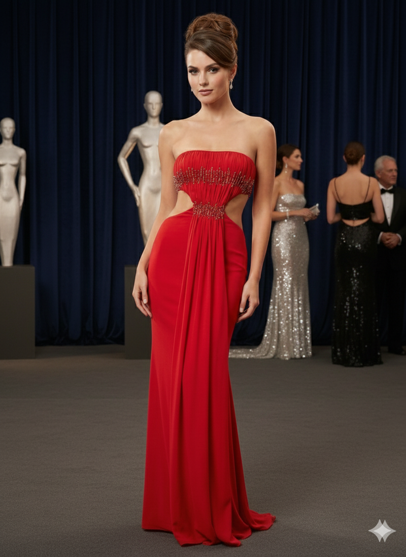 Red Gown