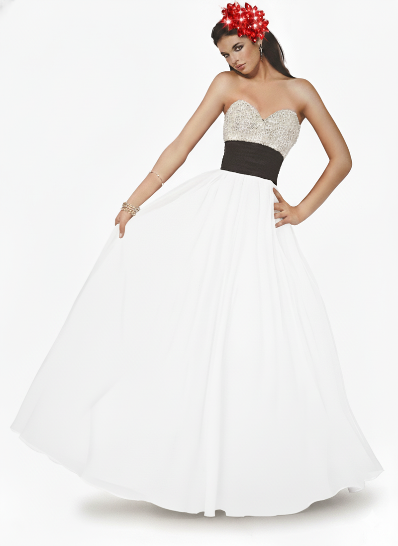 The Monochromatic Ball Gown