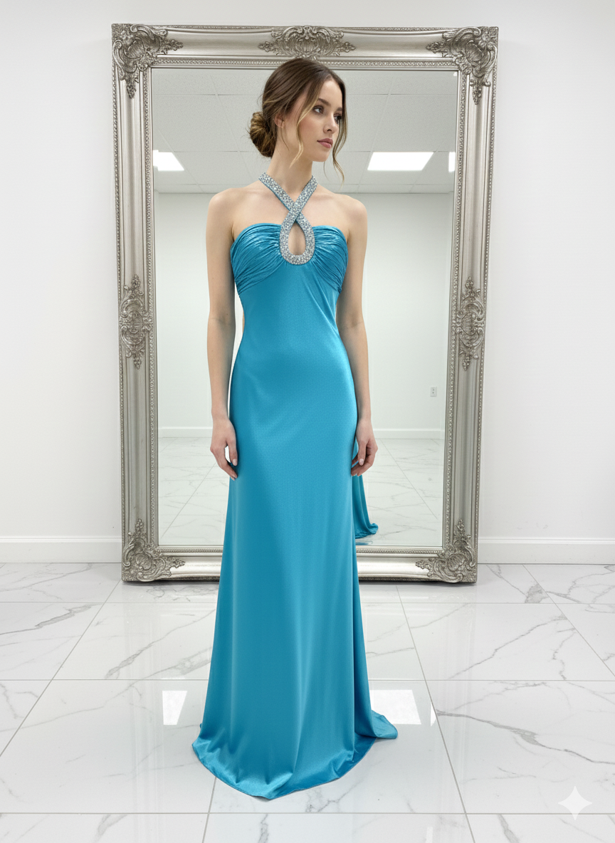 Turquoise Gown