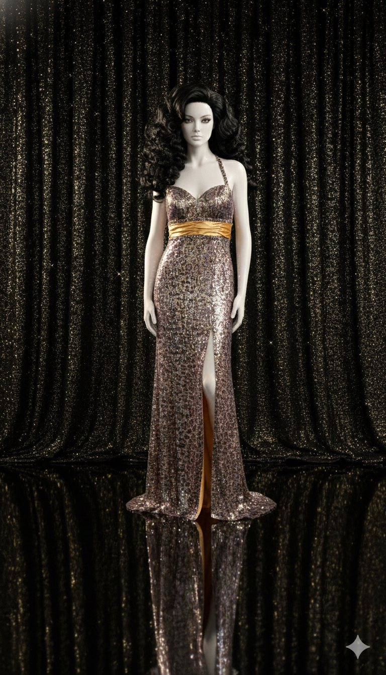 Sequin Gown