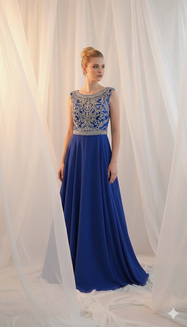 The Royal Cascade Gown