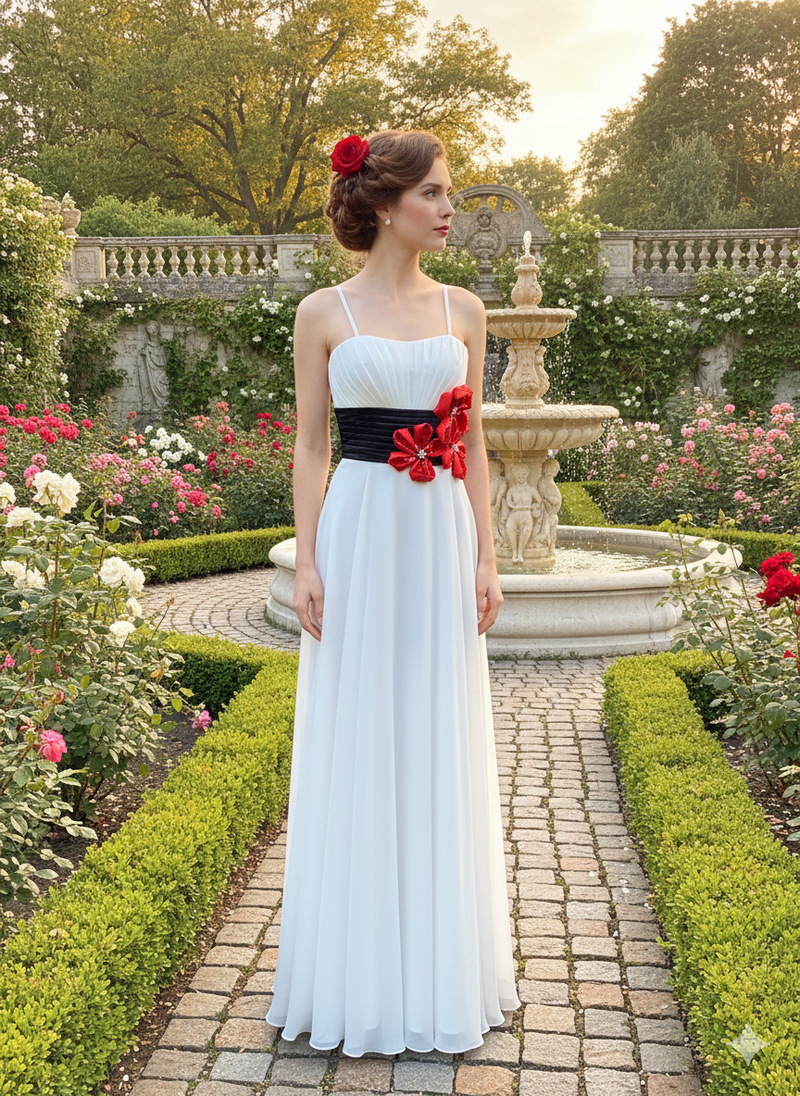 The Garden Grace Strapless Gown