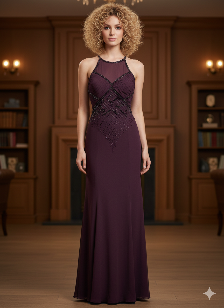 Special Occasion Olive Evening Gown