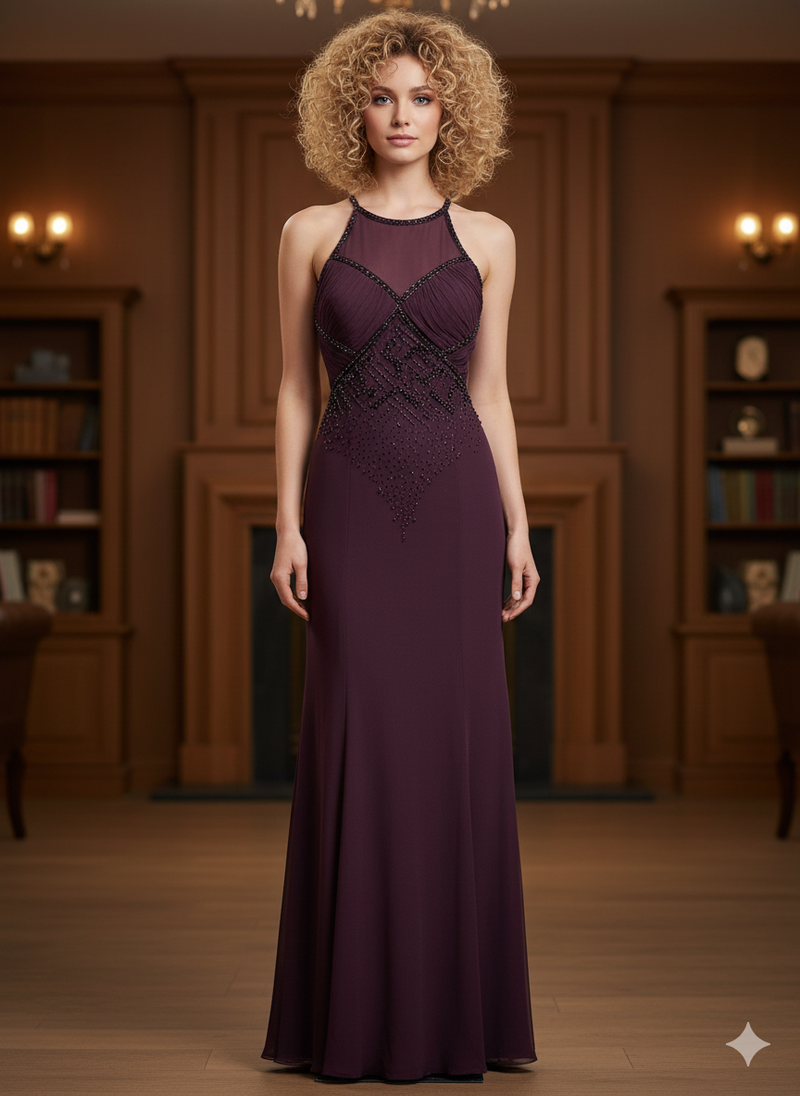 Special Occasion Olive Evening Gown