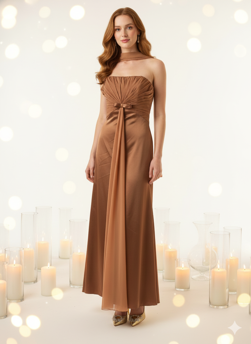 Special Occasion Cocoa Gown
