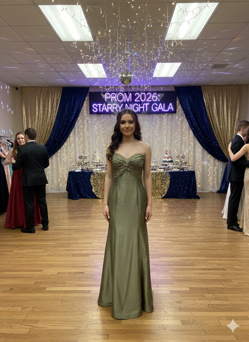 Prom Evening Smoke Gown