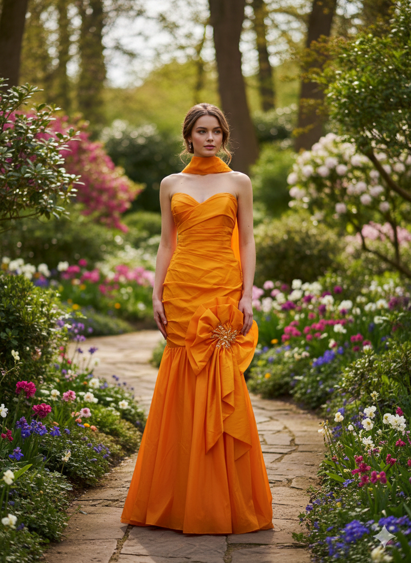 The Marigold Statement Gown