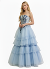 The Powder Blue A-Line Gown